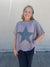 Easel Superstar Tee - Dusty Lilac