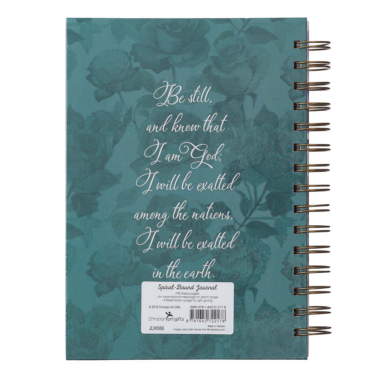 Journal - Be Still and Know Psalm 46:10