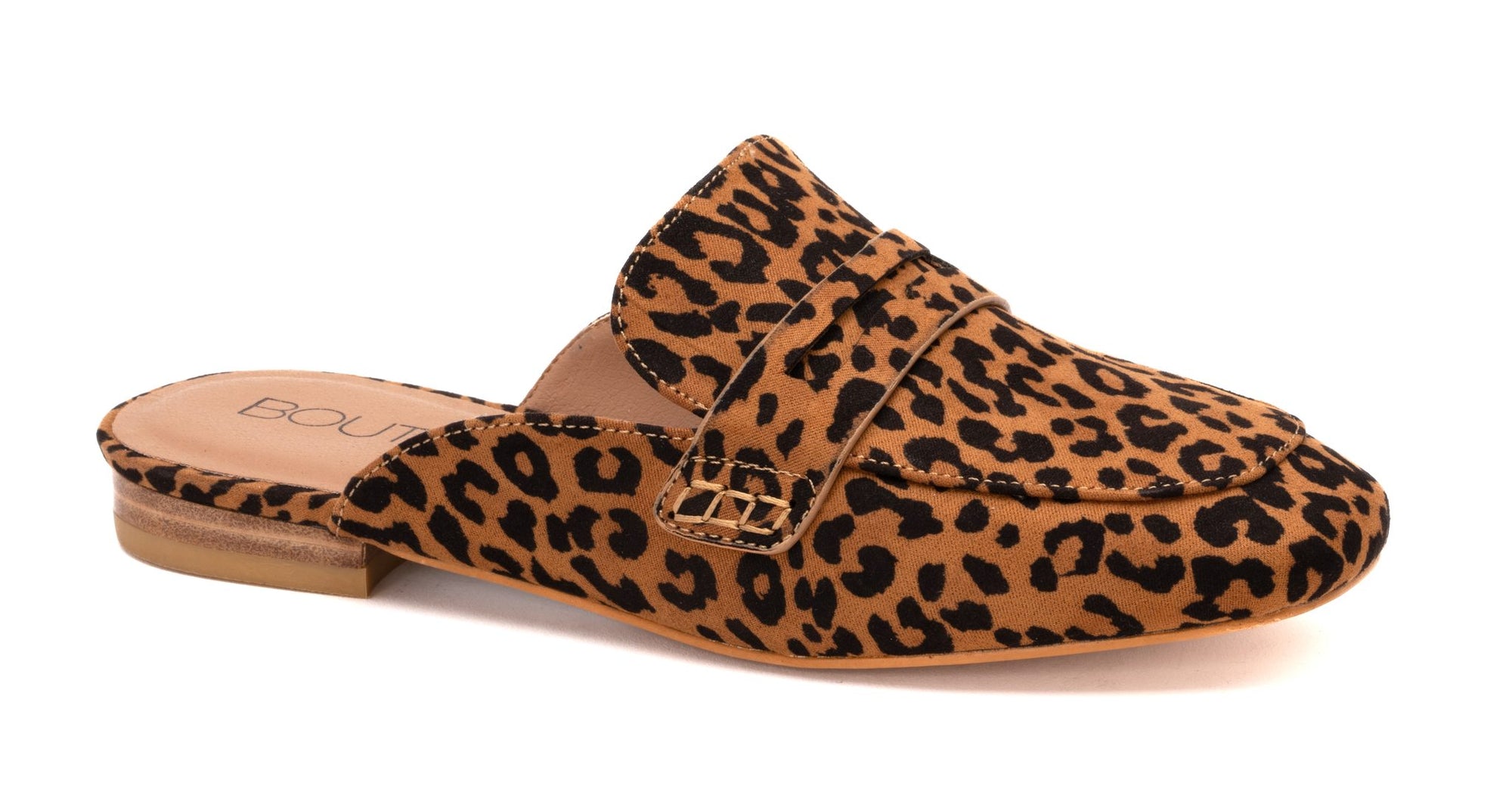 CORKYS Loafer Mule Slide - Leopard