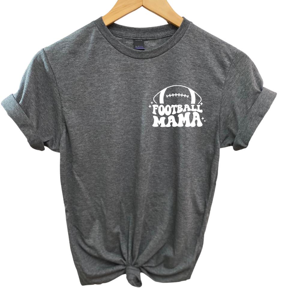Graphic Tee - Retro Somebody's Loud Mouth Football Mama