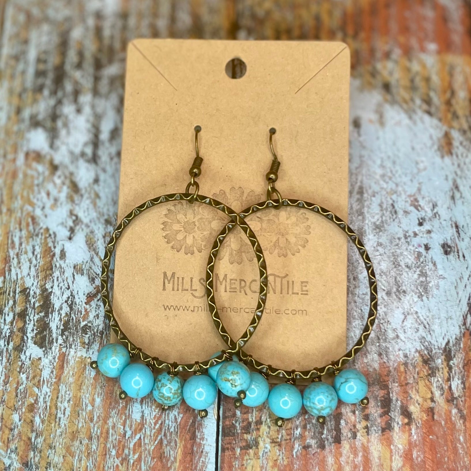 Earrings - Earth Day Turquoise