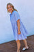 UMGEE Hampton Holidays Dress - Blue & White