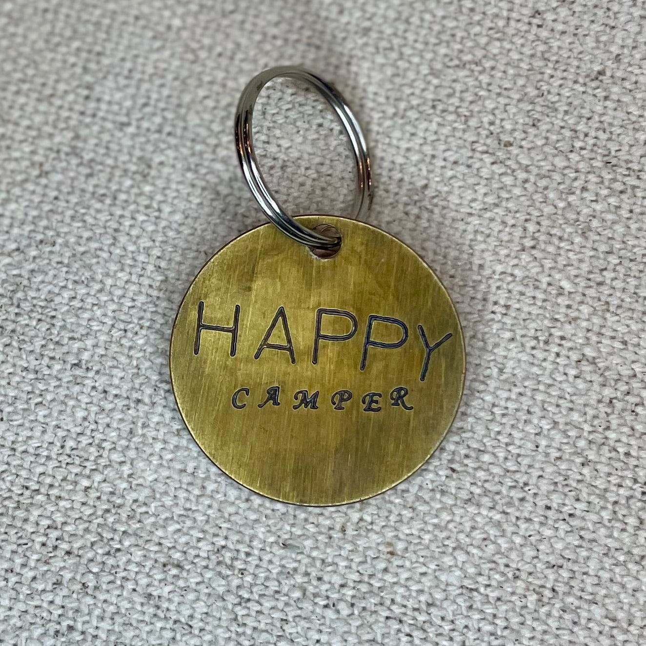 Keychain - Happy Camper