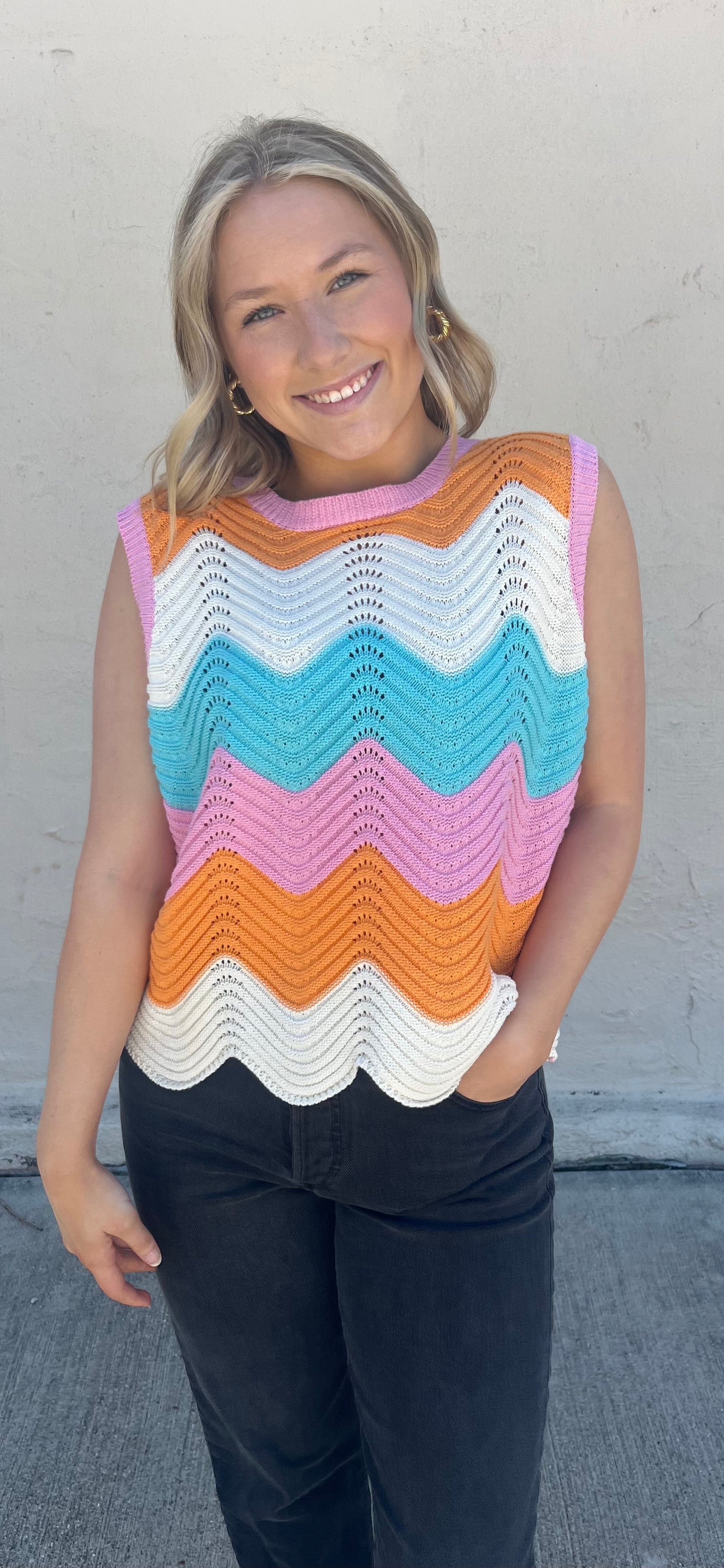 Entro Beautiful Day Sweater Top