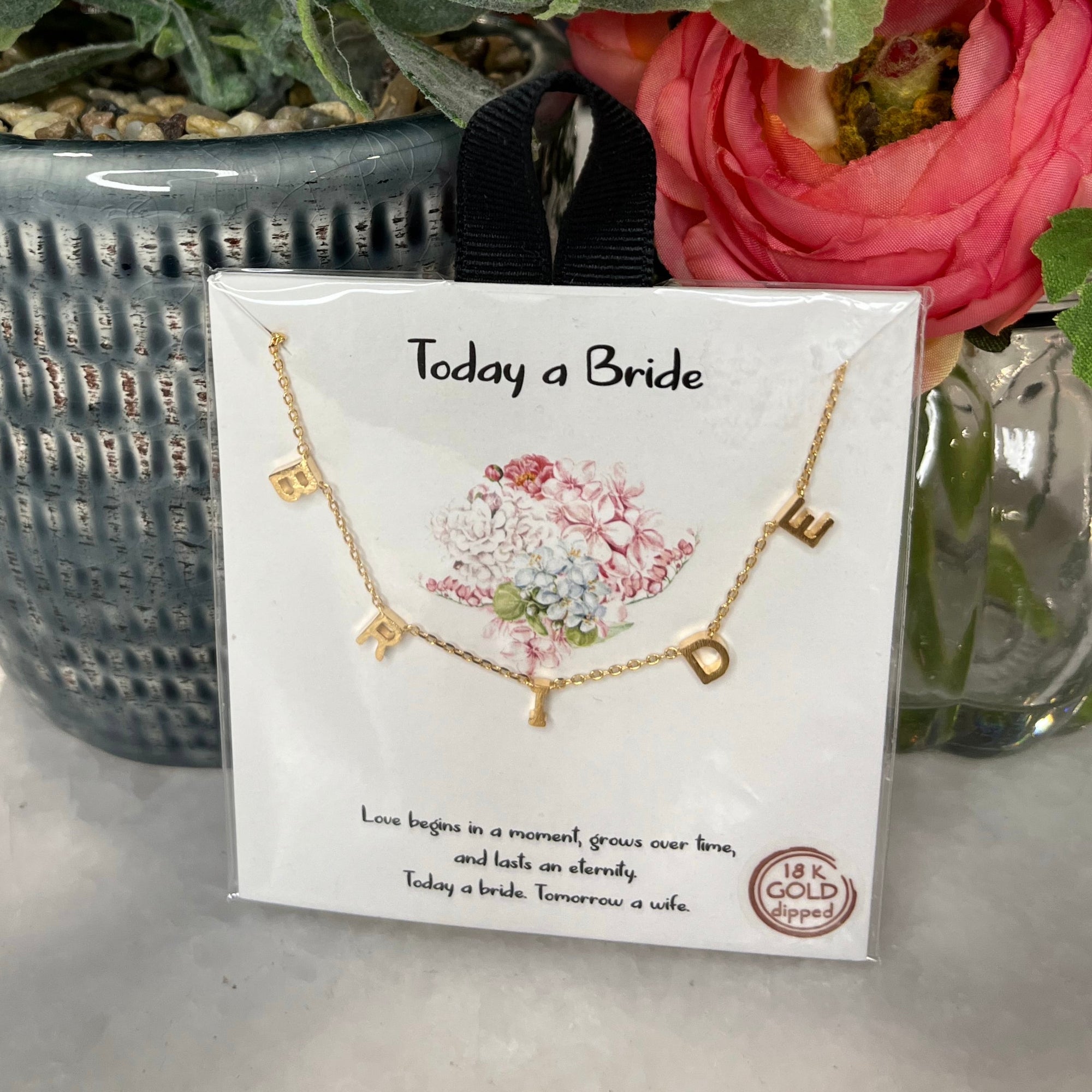 Necklace - Today a Bride Gold