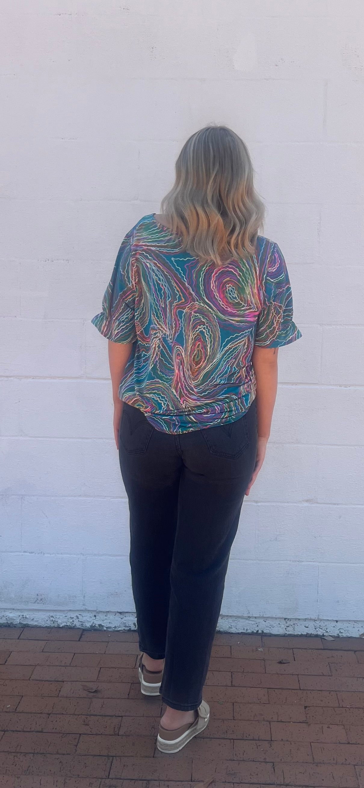 SEW IN LOVE Electric Vibes Blouse