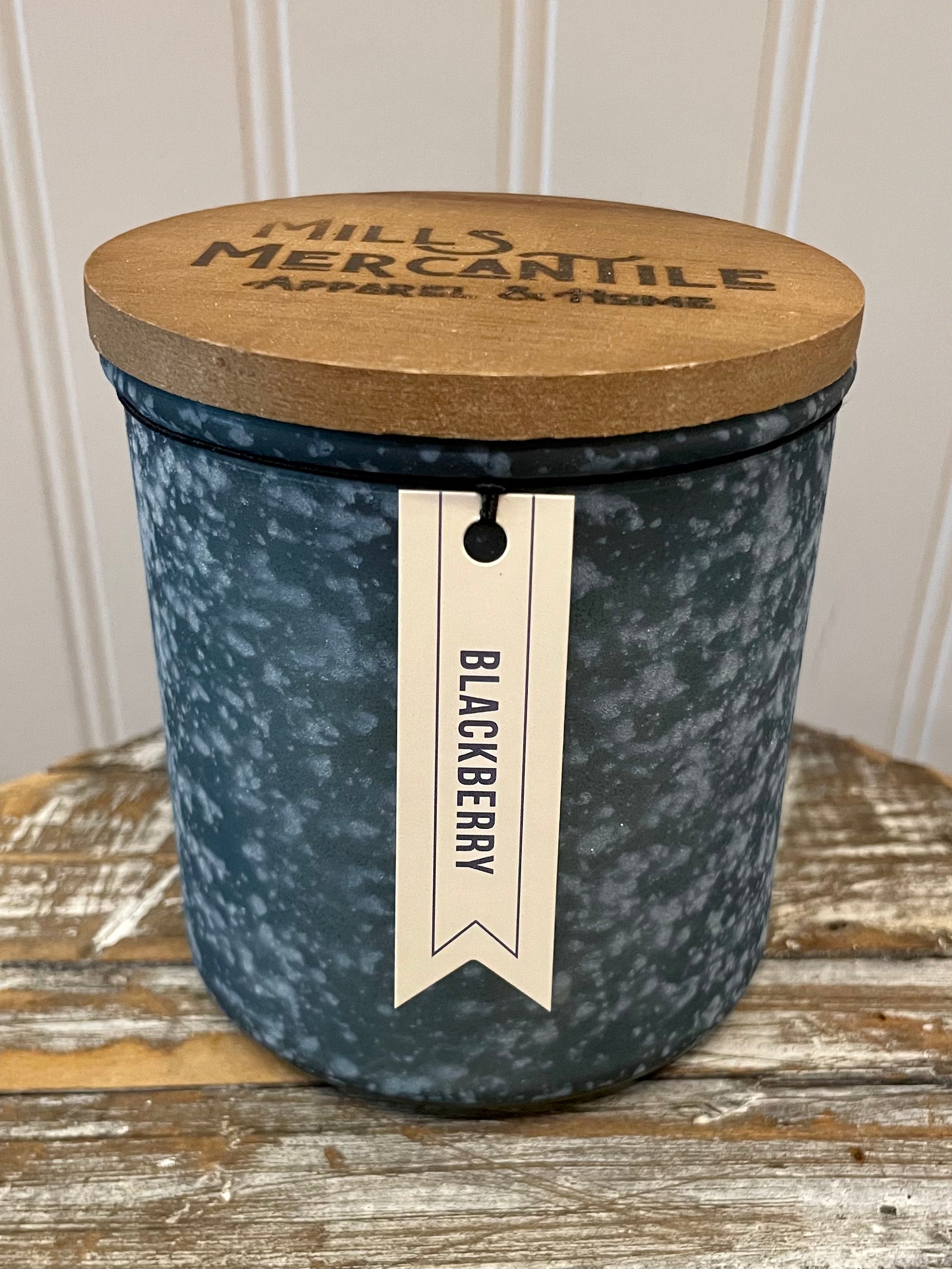 Mills Mercantile Candle - Blackberry Scent