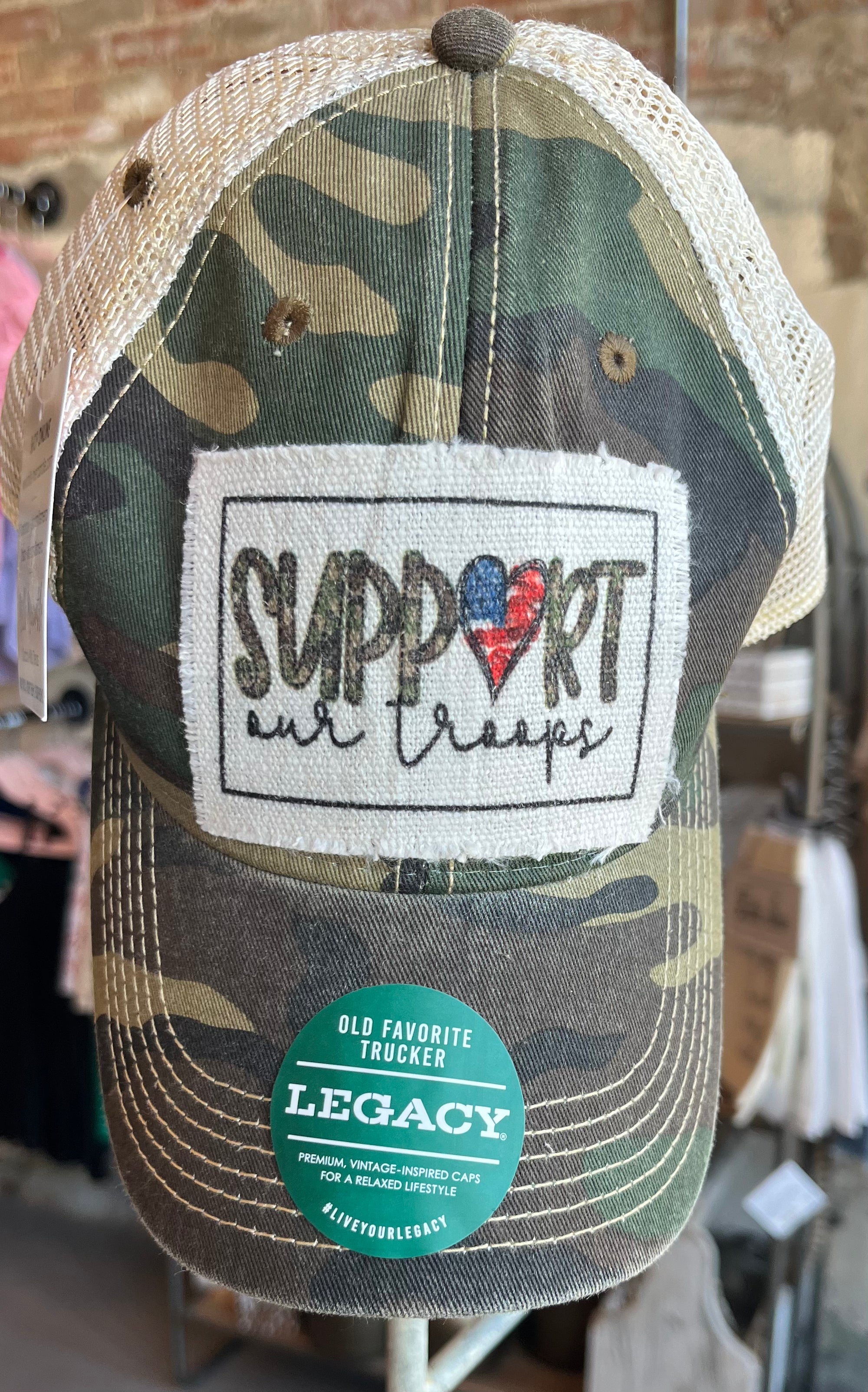 Hat - Support Our Troops Cap