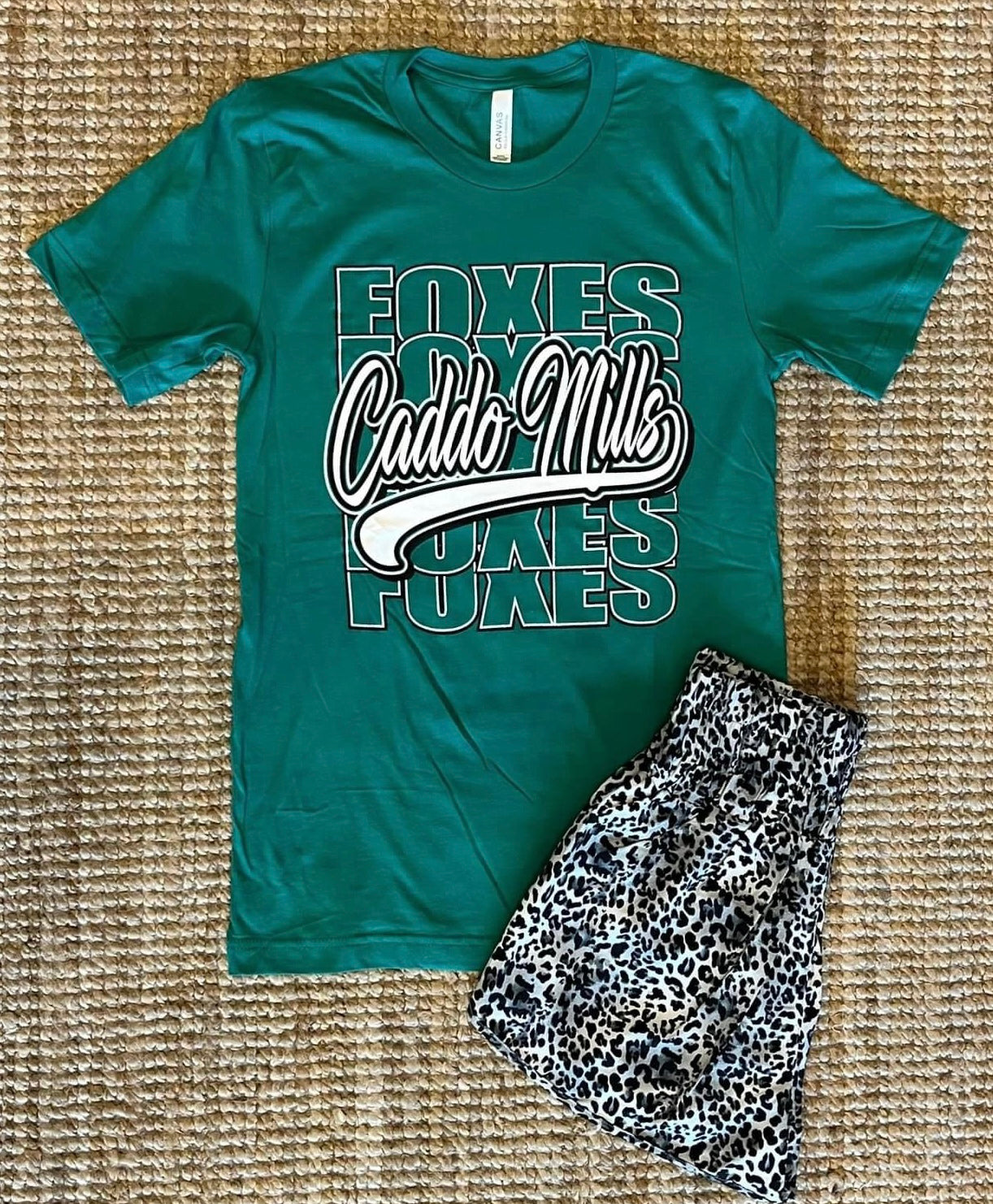 Graphic Tee - Caddo Mills Foxes Repeat
