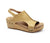 CORKYS Volta II Low Wedge - Taupe Smooth