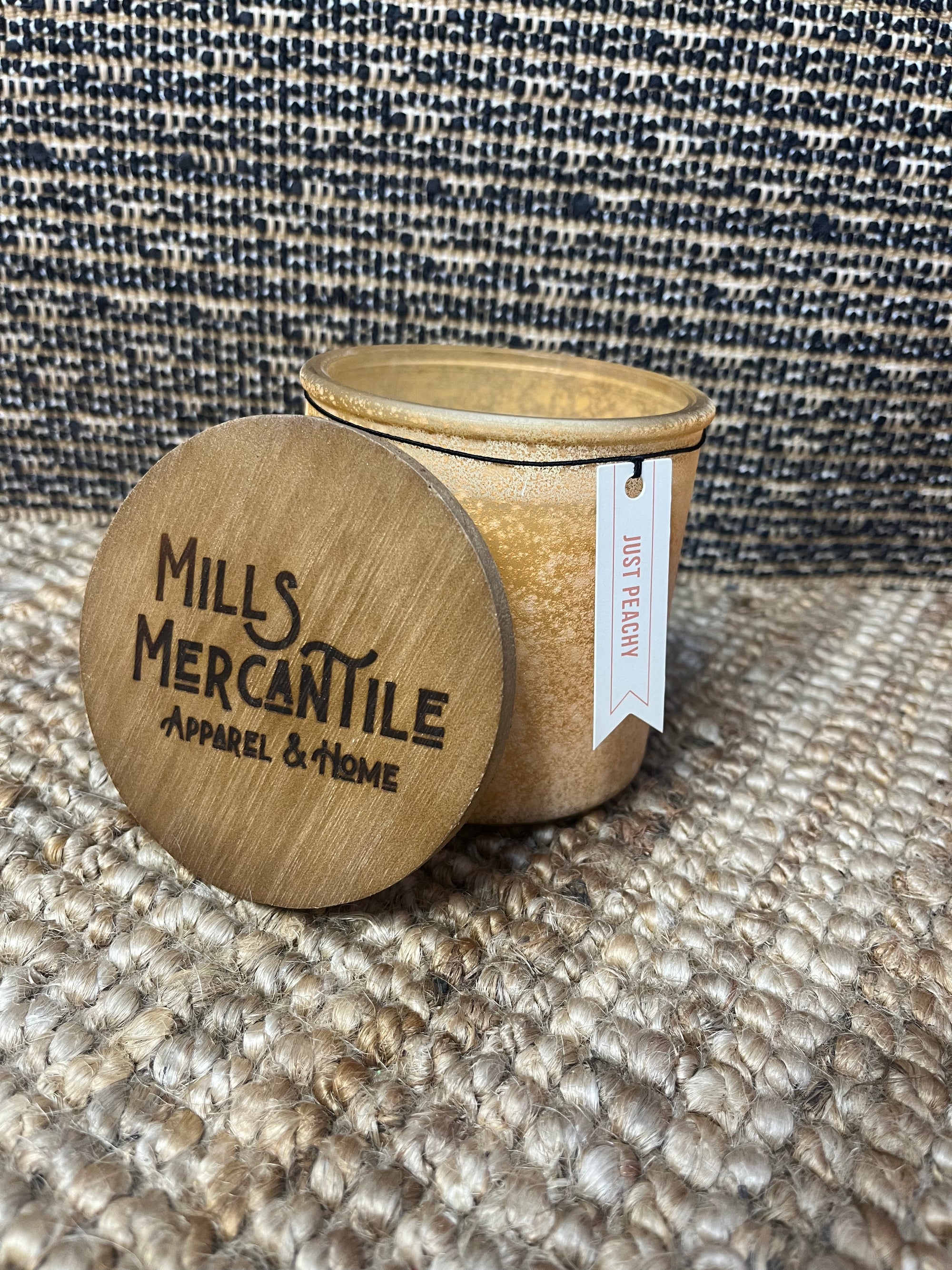 Mills Mercantile Candle - Just Peachy Scent