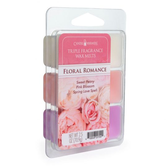 CandleWarmers - Triple Fragrance Wax Melts - Floral Romance