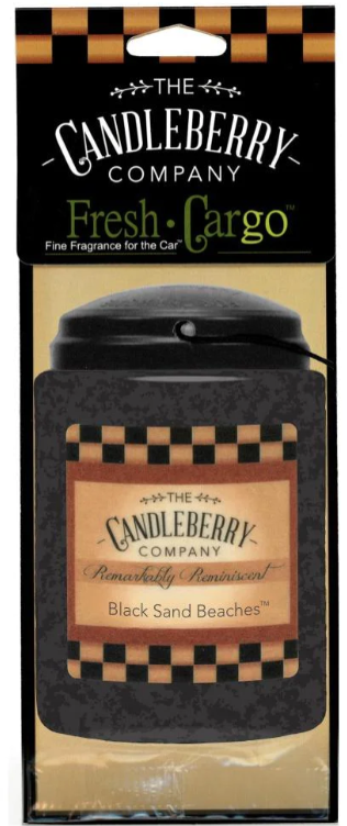 Candleberry - Black Sand Beaches - CarGo Air Freshener