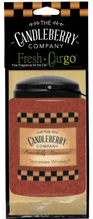 Candleberry - Tennessee Whiskey - CarGo Air Freshener