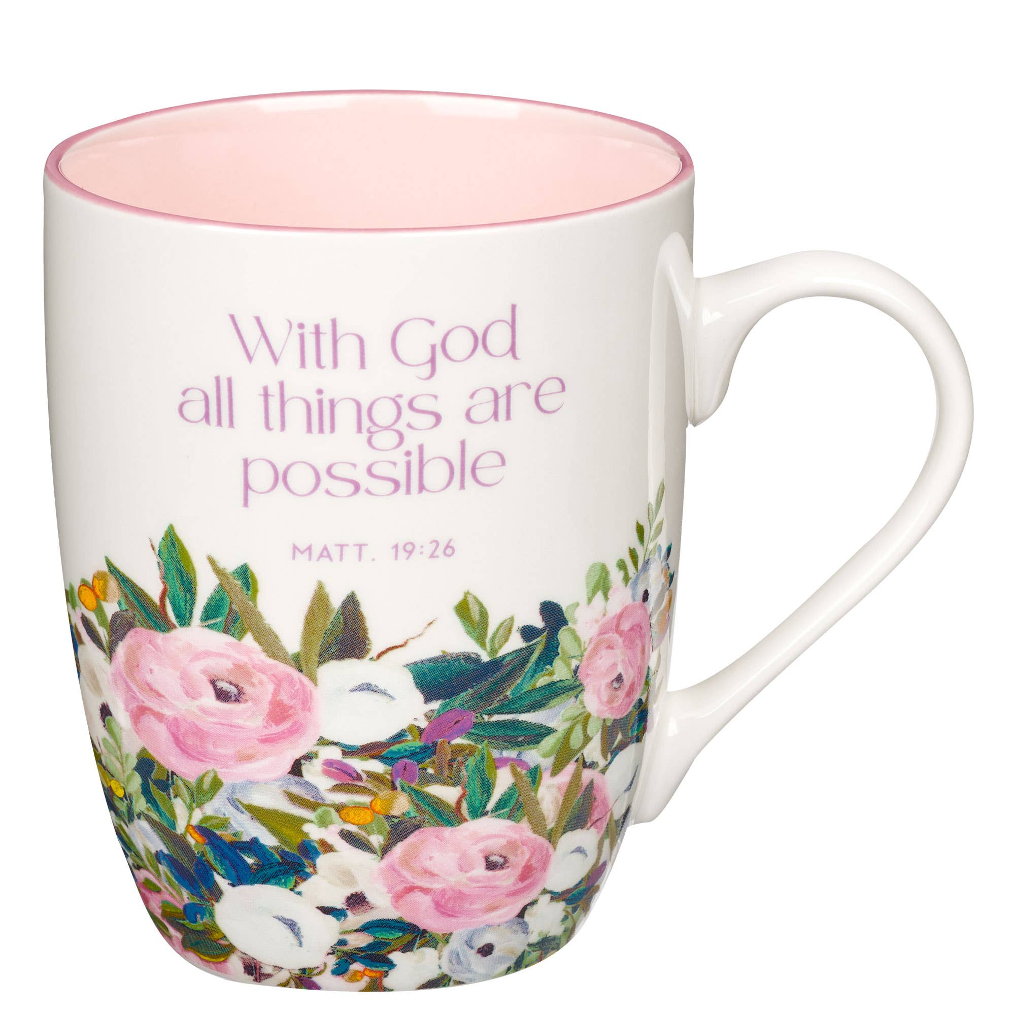 Mug - With God All Things Are Possible Matt. 19:26