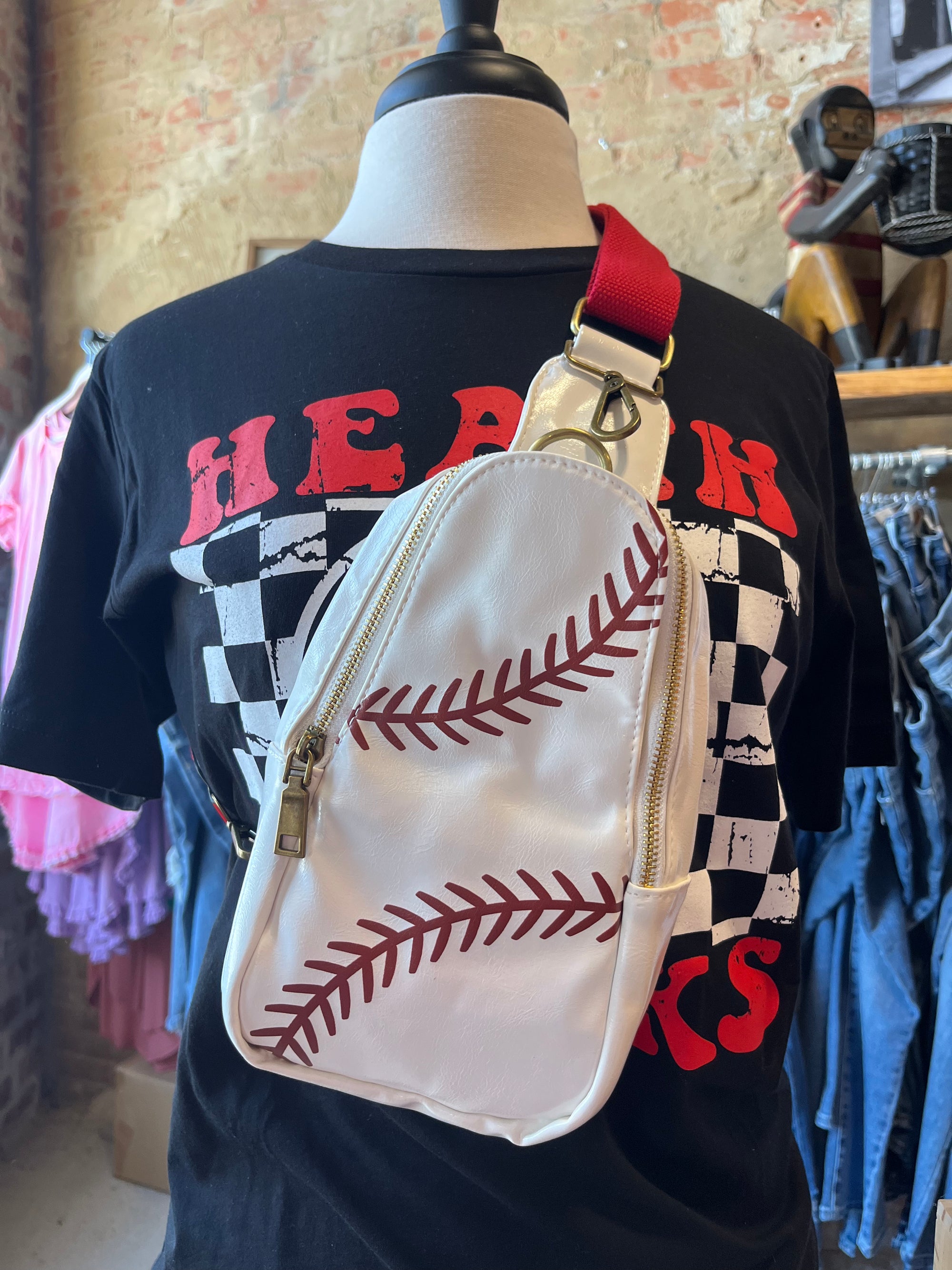 Sports Sling Bag - Baseball