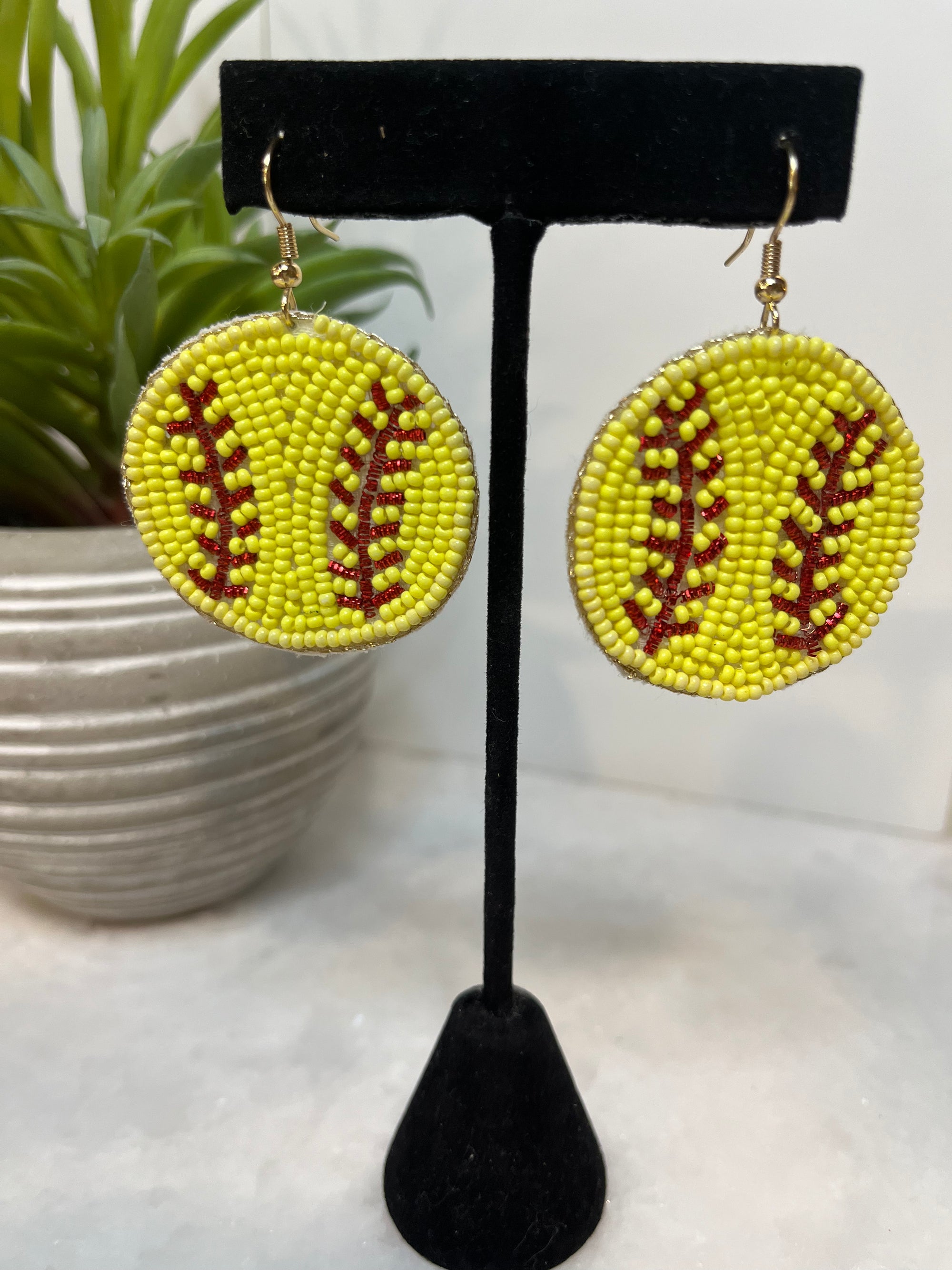 Earrings - Softball Sass