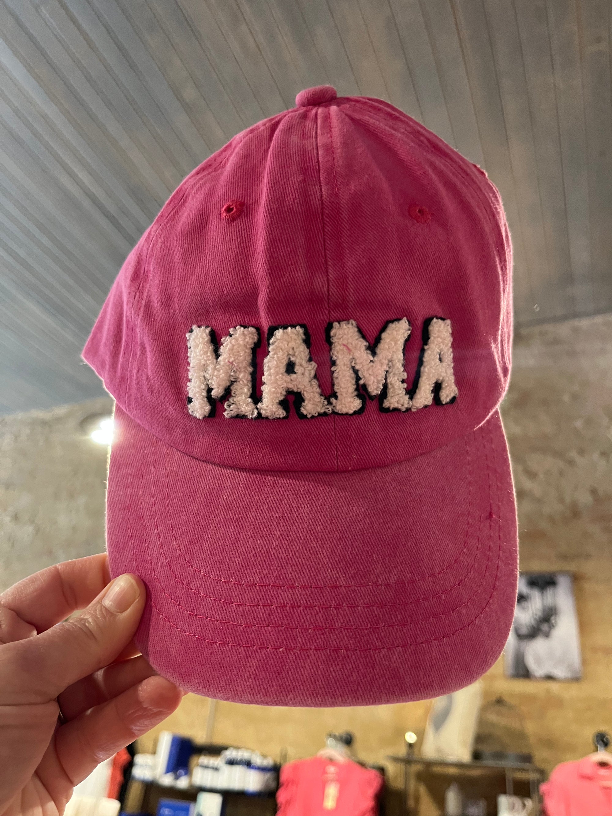 Hat - Fuchsia Mama Cap