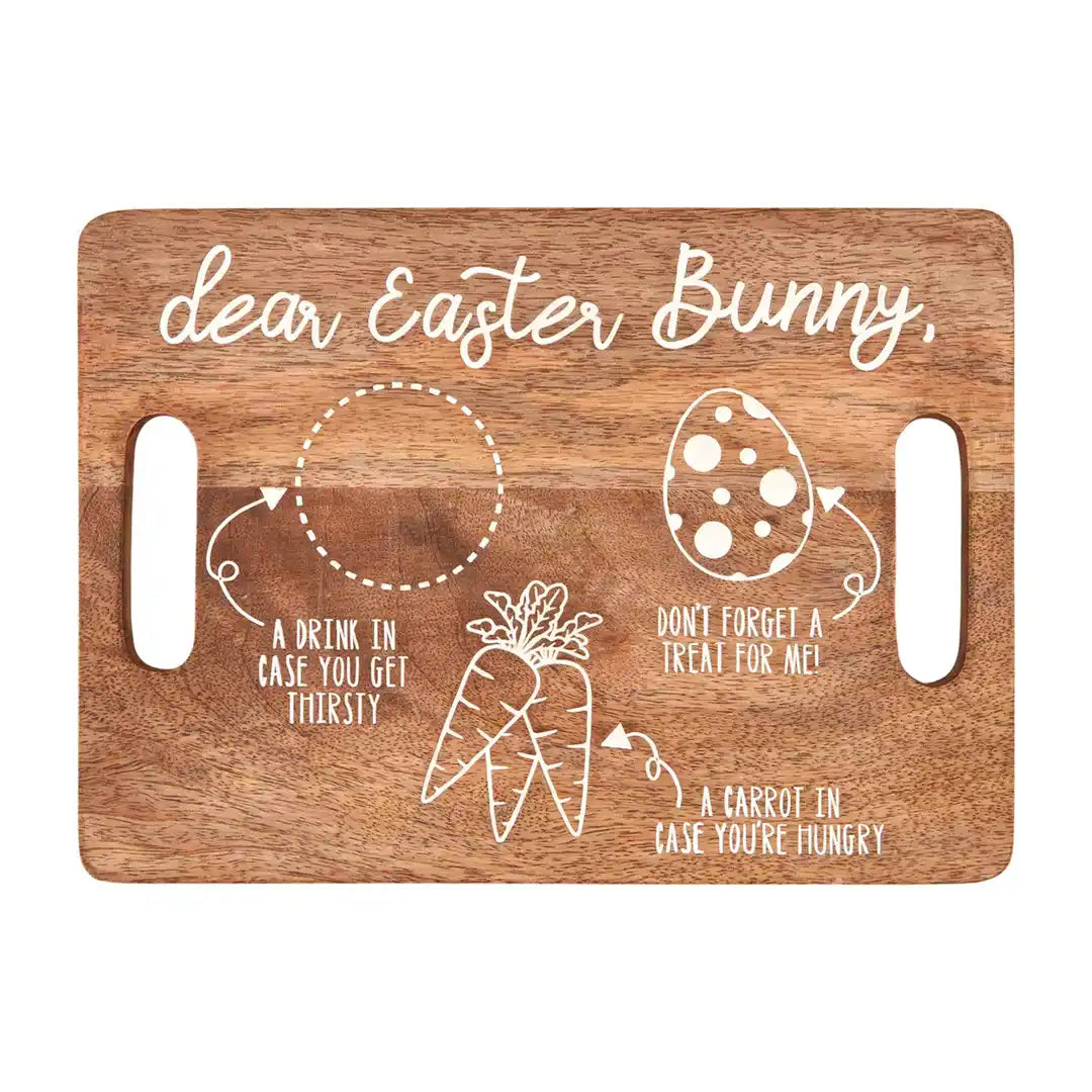 Board - Easter Bunny Treat Tray