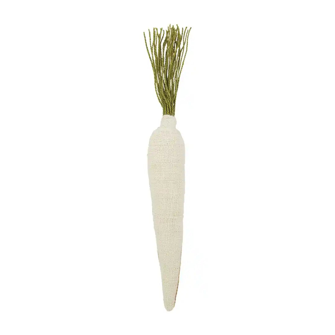 Plush - White Carrot Decor