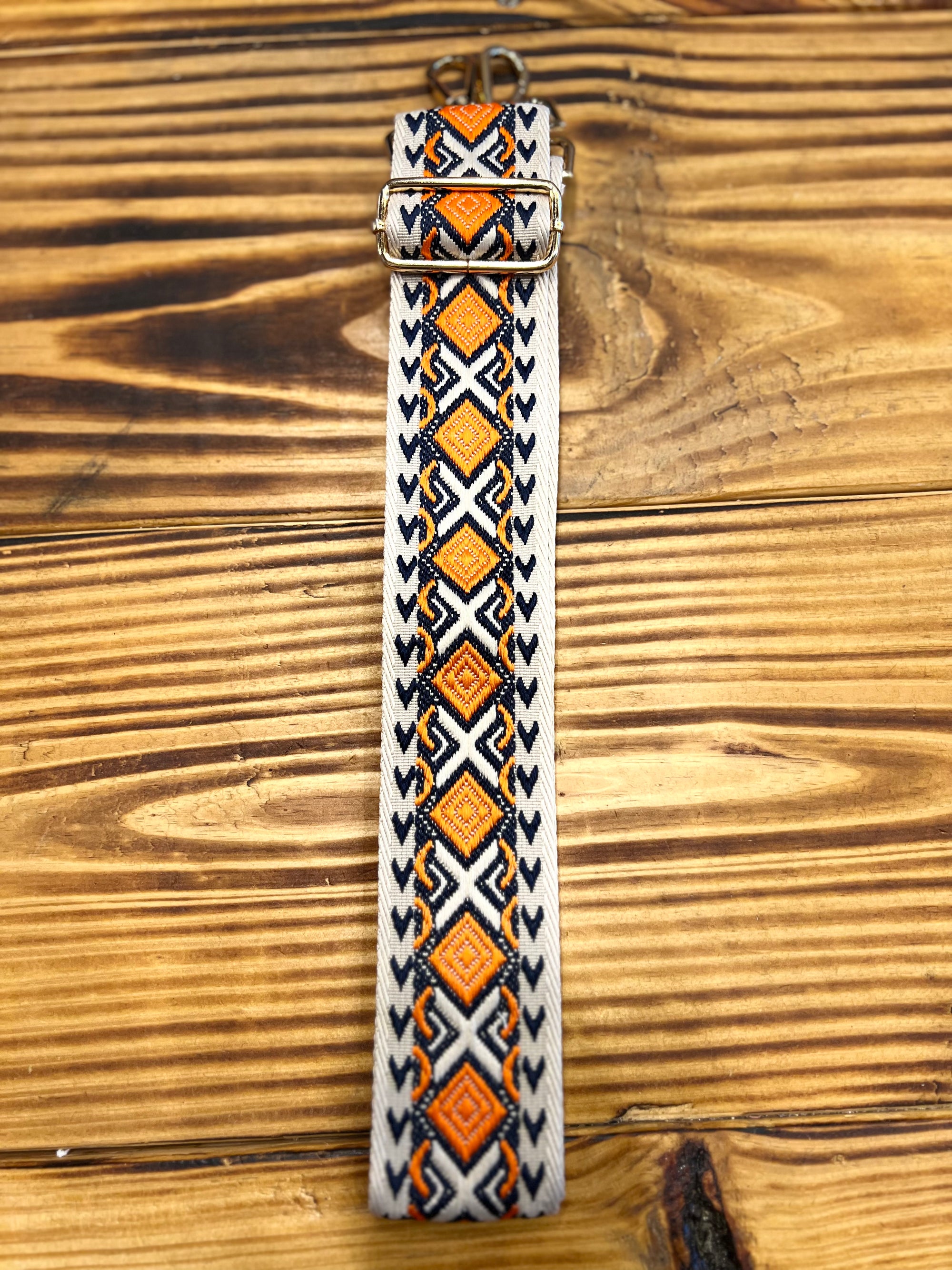 Guitar Strap - Kansas Embroidered