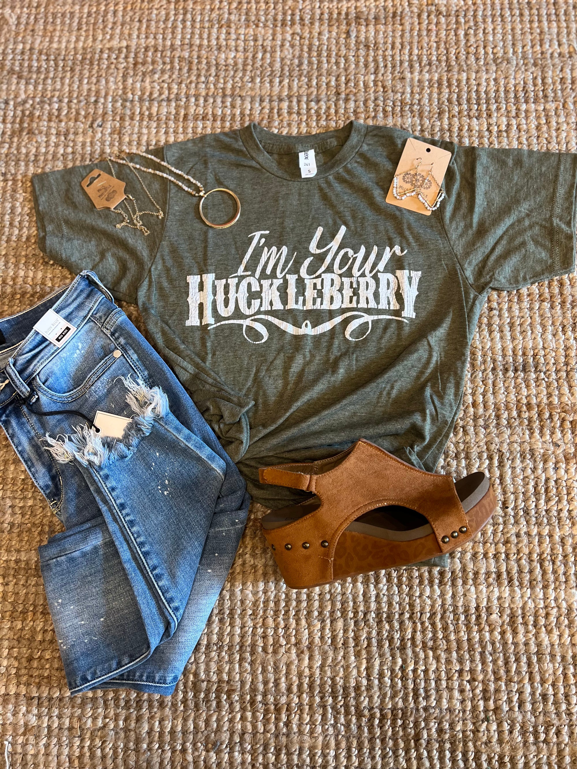 Graphic Tee - I'm Your Huckleberry