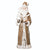 Figurine - MGO Light Up Gold Glitz Santa - Y9744