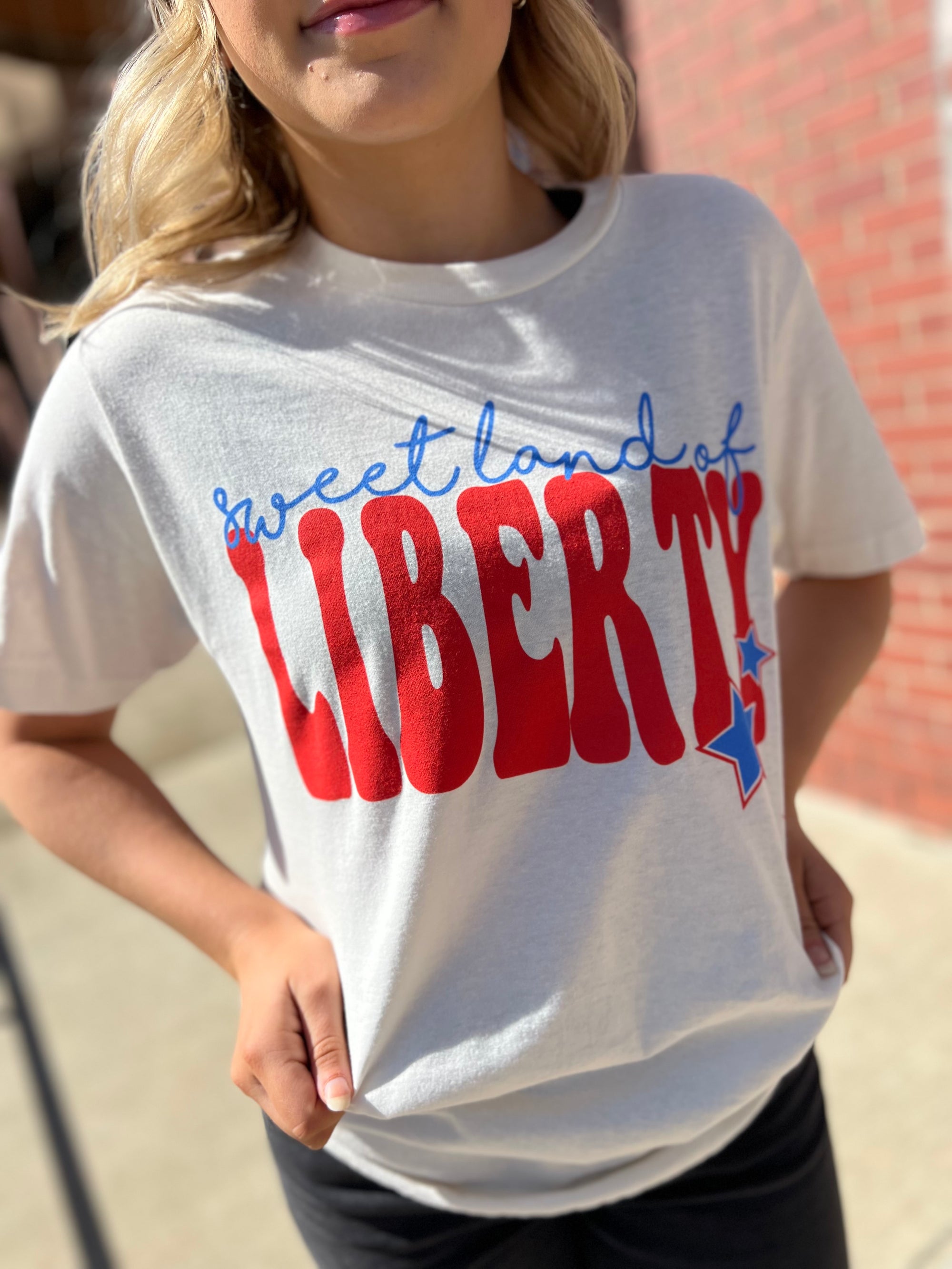 Graphic Tee - Retro Sweet Land of Liberty