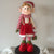 Plush - Standing Red & White Elf