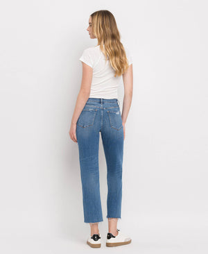 Vervet Vonnegut High Rise Straight Jeans