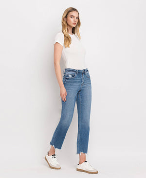 Vervet Vonnegut High Rise Straight Jeans