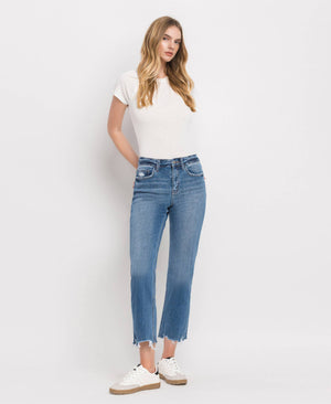 Vervet Vonnegut High Rise Straight Jeans