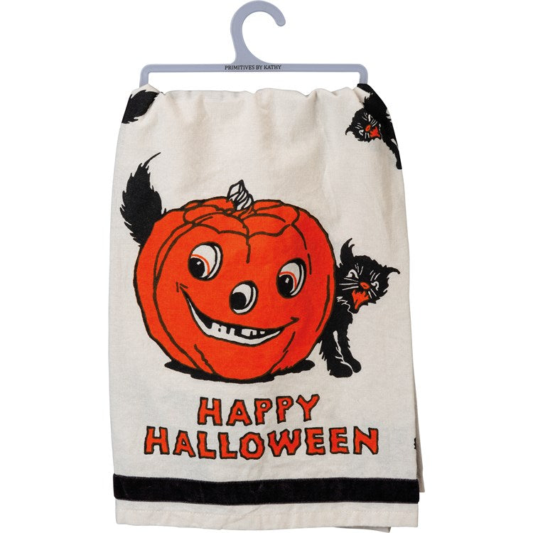 Towel - Happy Halloween Vintage