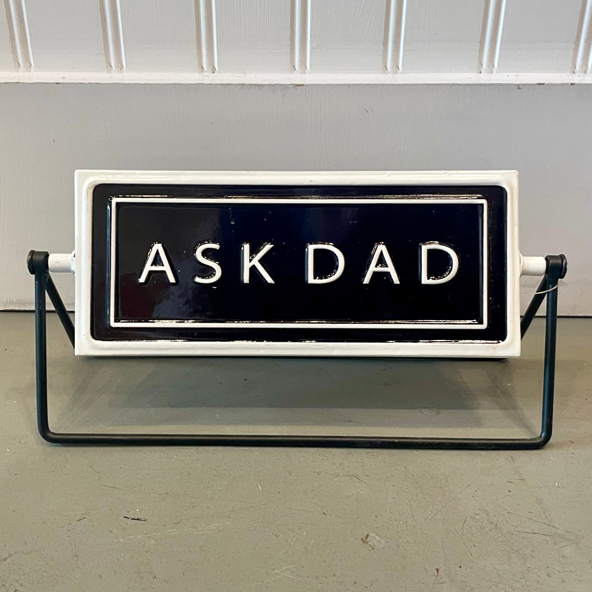 Flip Sign - Ask Mom/Ask Dad