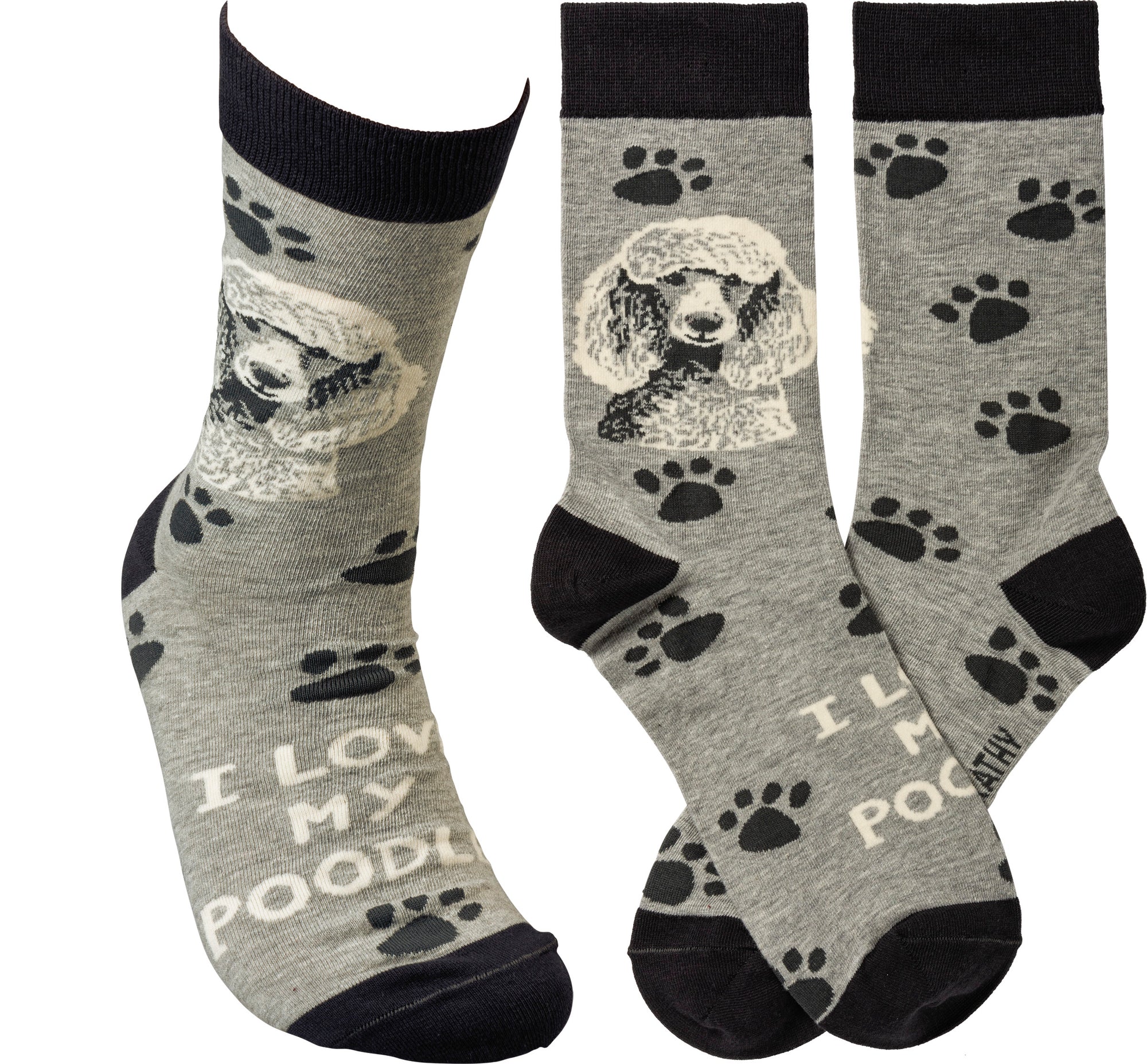 Socks - I Love My Poodle