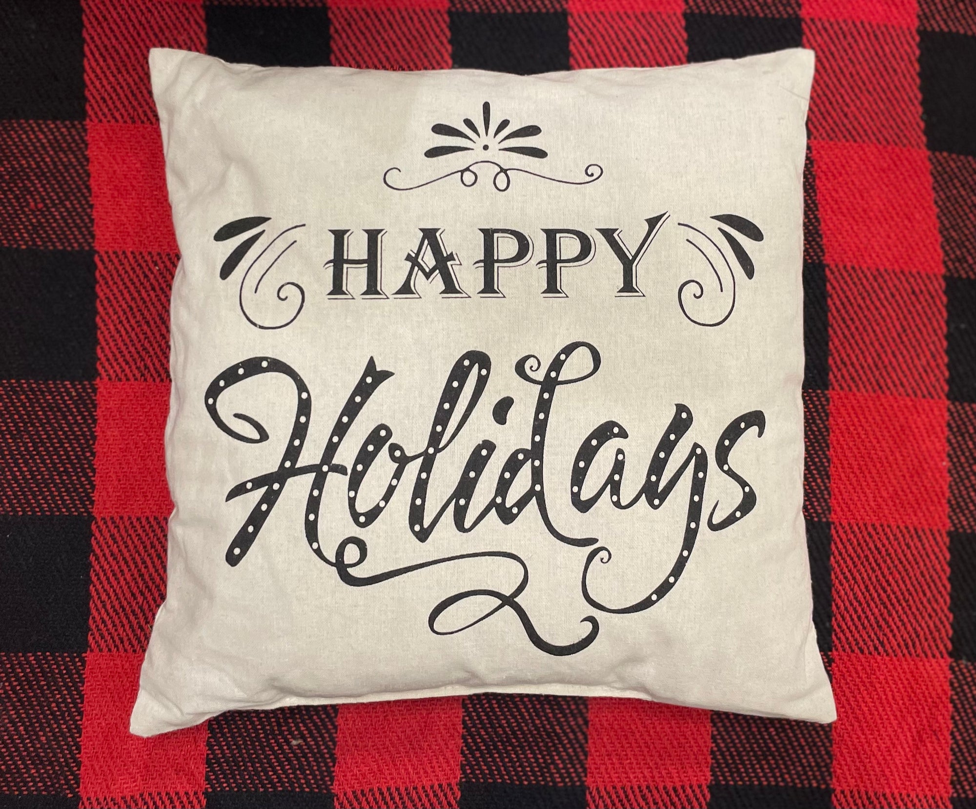 Pillow - Happy Holidays