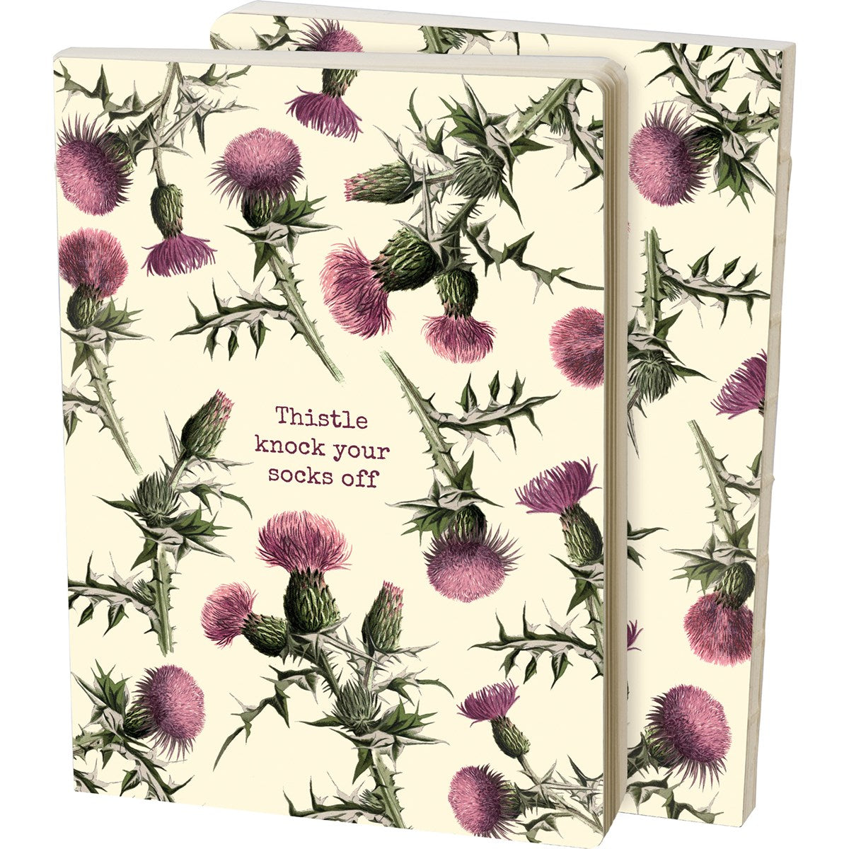 Notebook - Thistle Knock Your Socks Off