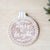 Round Sign - Snowy Merry & Bright Ornament