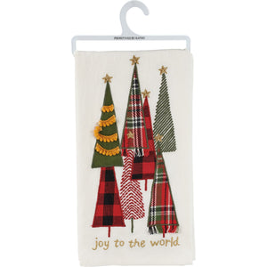 Towel - Joy To The World Tree Kitchen Towel