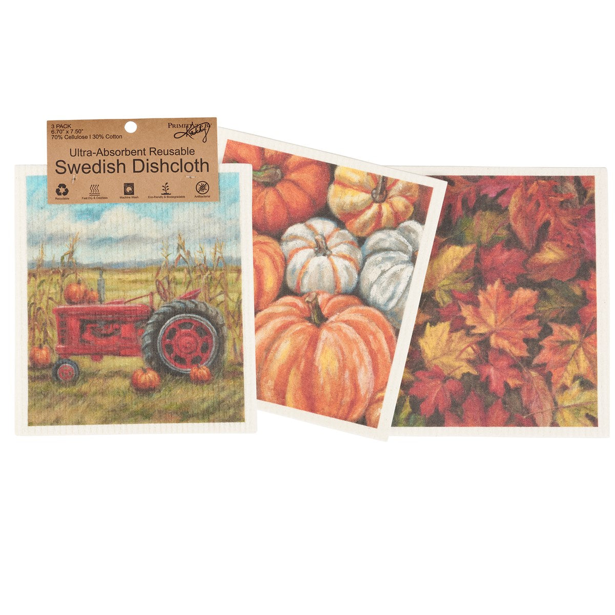 Dishcloth Set - Fall Farm Swedish Set