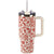 Travel Mug - Red Folk Floral