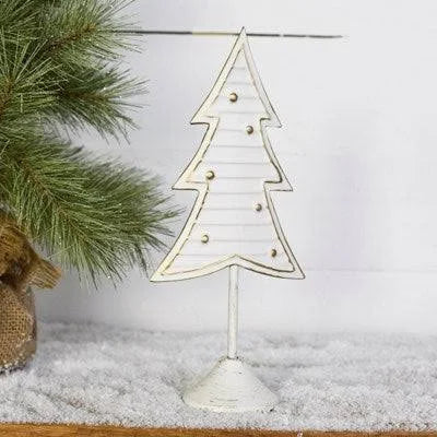 Holiday Tree - 16" Tin