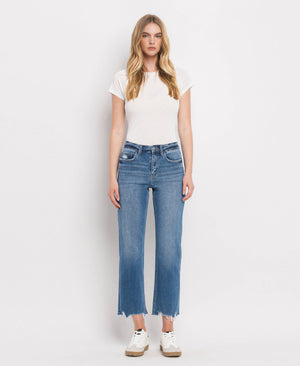 Vervet Vonnegut High Rise Straight Jeans