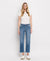 Vervet Vonnegut High Rise Straight Jeans