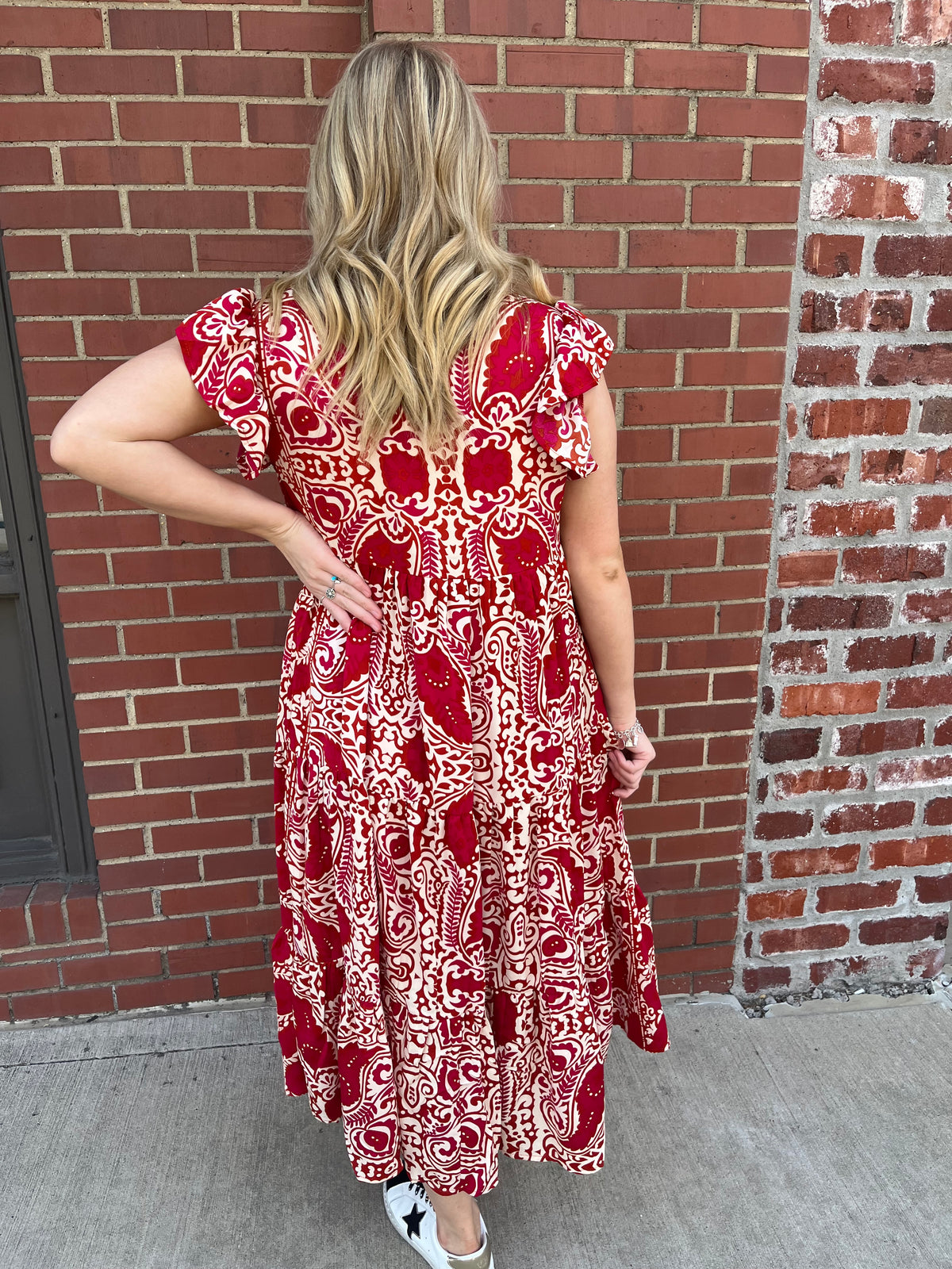 Entro maxi dress with fashion pockets