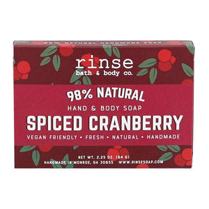 Rinse Holiday Mini Soap - Spiced Cranberry