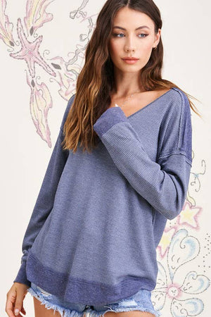 La Miel Weekend Wonders Long Sleeve Top