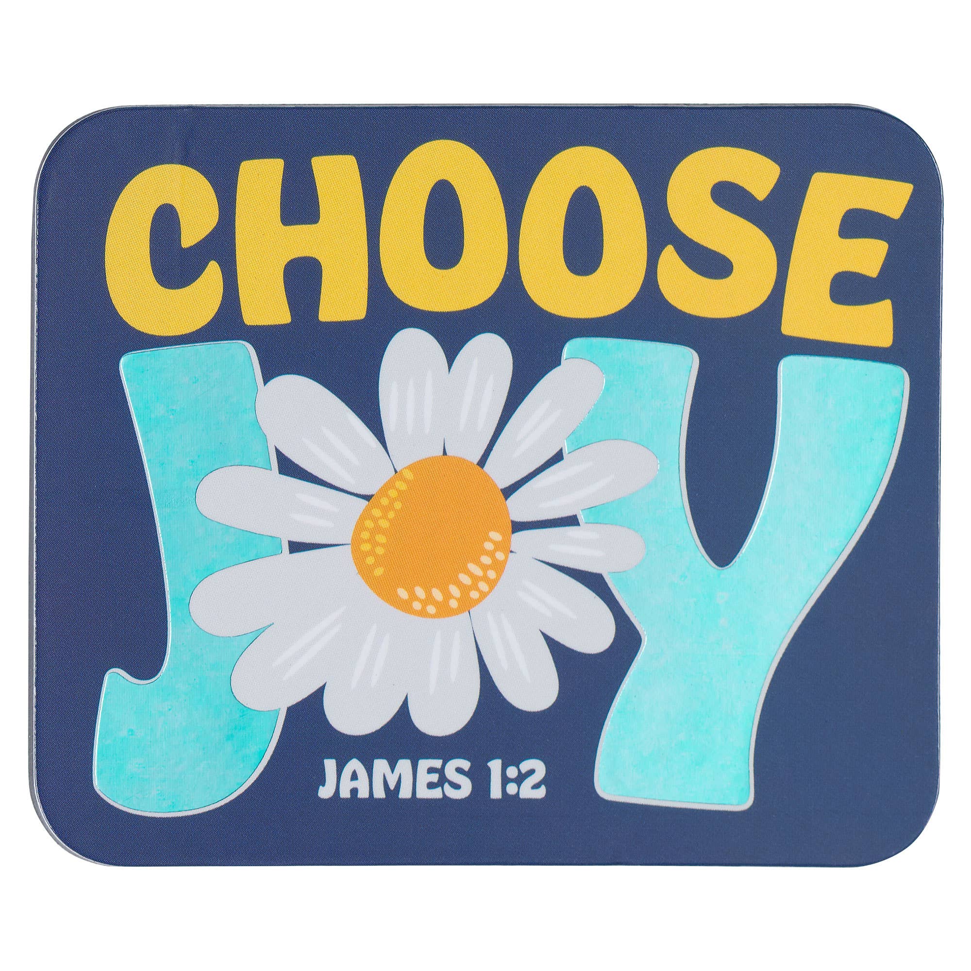 Magnet - Daisy Choose Joy - James 1:2