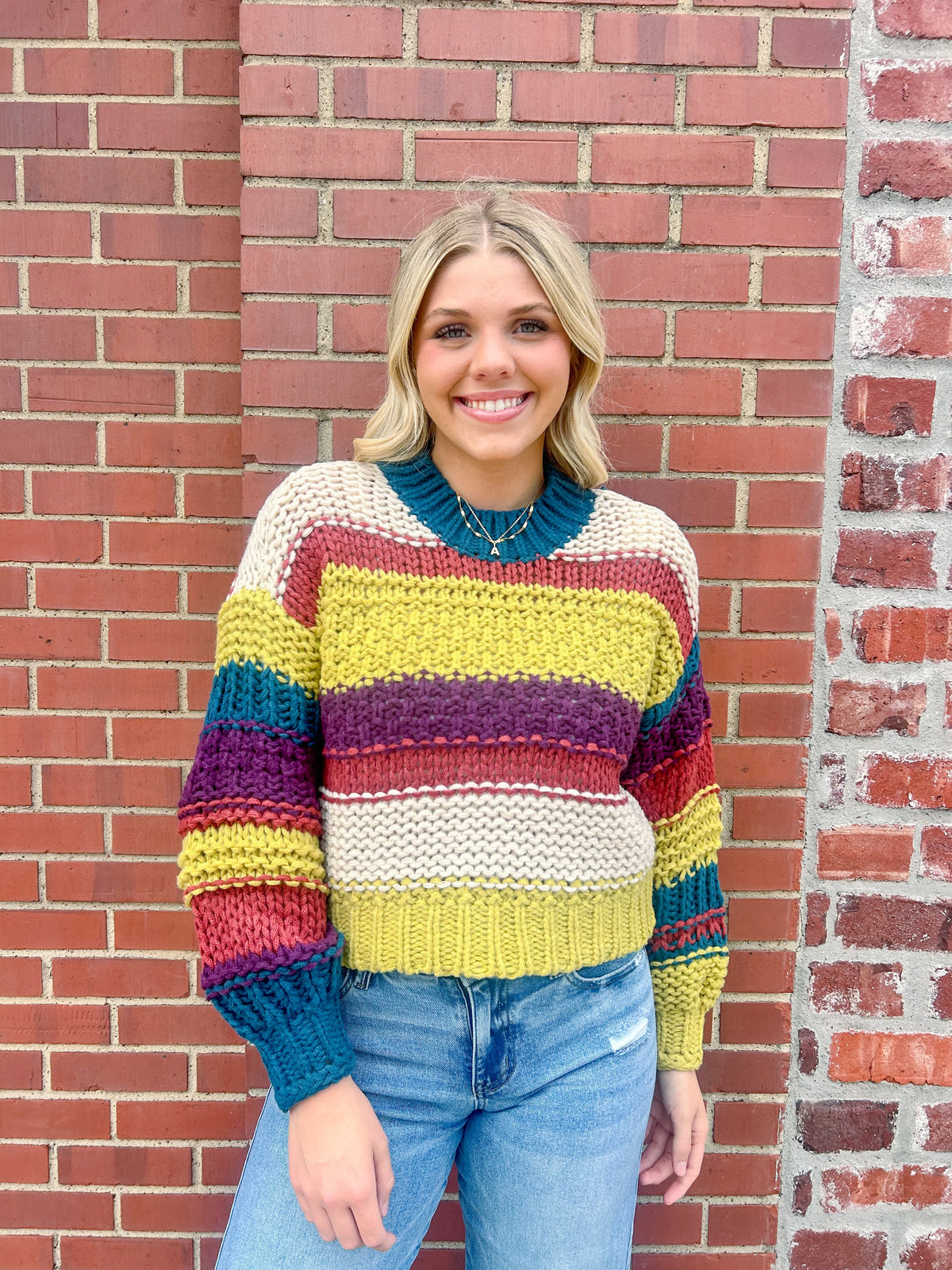 Colorblock Sweater deals