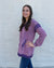 Umgee Outrun the Wind French Terry Tunic - Purple